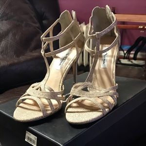 Champagne Dress Heels